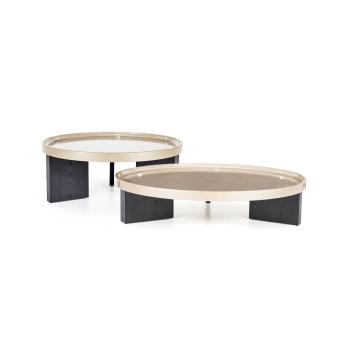 MAYSON SET BEIGE COFFEE TABLES