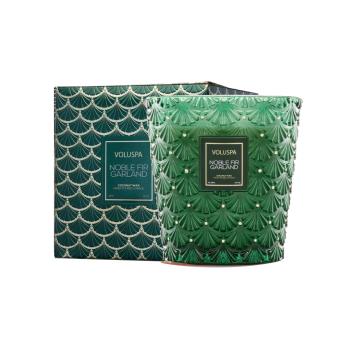 NOBLE FIR GARLAND 3WICK