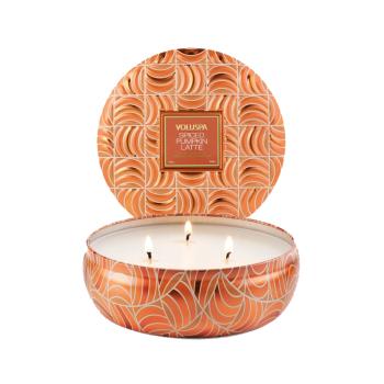 SPICED PUMPKIN LATTE 3WICK 