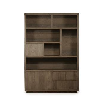HELSINKI BROWN BOOKCASE