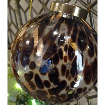 BLURRED BROWN X-MAS BALL 