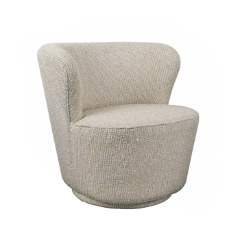 PRATO SWIVEL LATTE BOUCLE