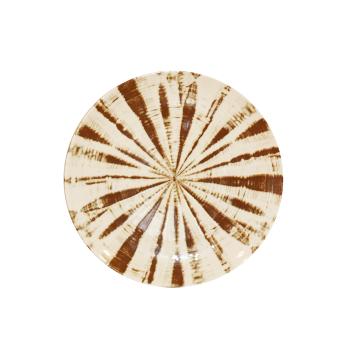 TRIBAL SET6 STRIPE DESSERT PLATE