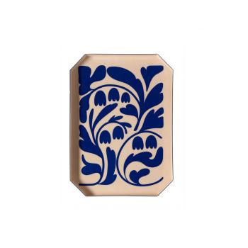 GRAPHIC FLOWER BLUE