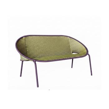 KOBA SOFA BROWN/YELLOW  