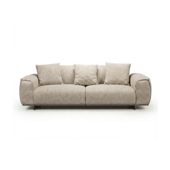 SOLID 3SEATER IVORY 