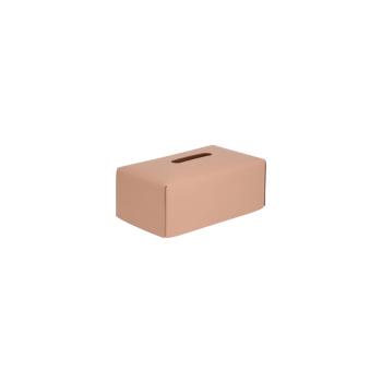 VACAL RECT. TISSUE BOX ALMOND 