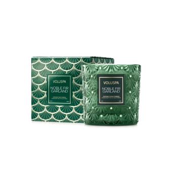 NOBLE FIR GARLAND LUXE CLASSIC
